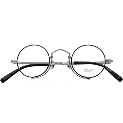 日本MATSUDA手工纯钛超轻眼镜架