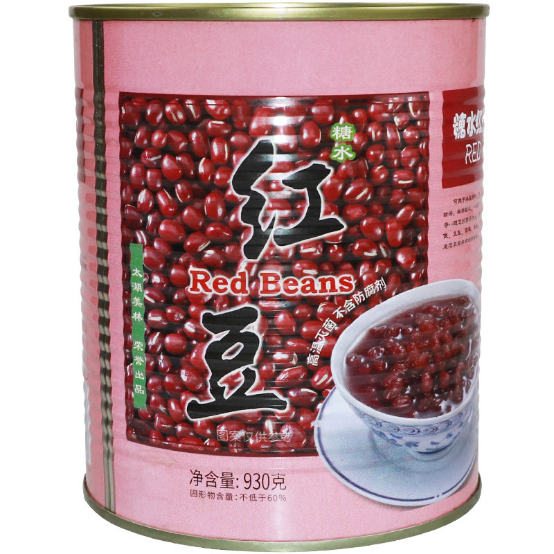 太湖美林糖水红豆罐头双皮奶甜品