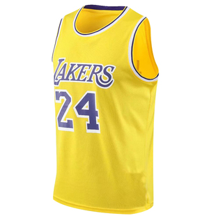 篮球服上衣定制湖人队23号詹姆斯球衣男女情侣宽松背心外穿潮