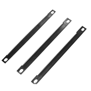 立式包装机配件 茶叶机横封切刀 双斜一字型弹簧钢 波浪锯齿刀片