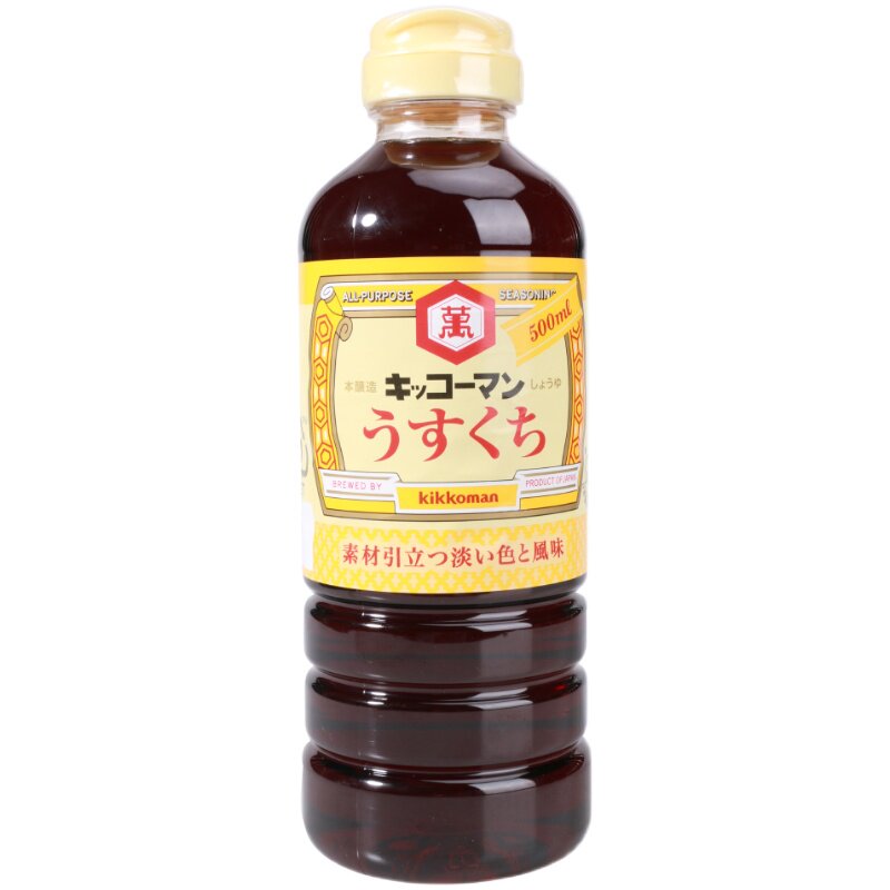 日本进口万字拌饭寿司酱油500ml
