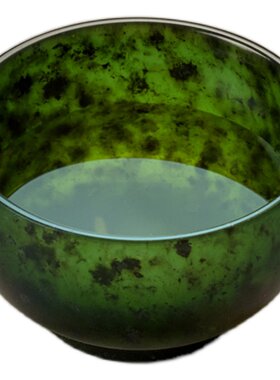 和田墨玉手工打磨品茶杯 古风闻香杯铁观音茶杯功夫茶具小杯子