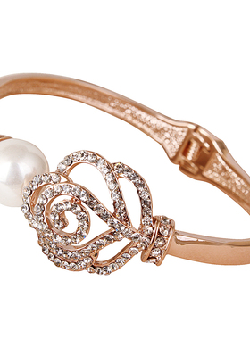 新款水钻装饰日韩版时尚潮流手镯