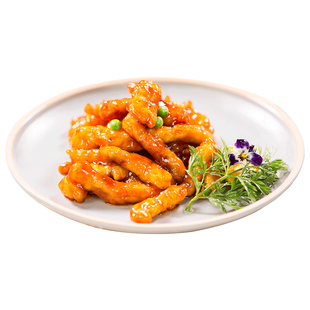 盘点美味糖醋里脊半成品家用加热速食家常菜食物美食快手菜快手菜