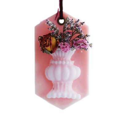 干花香薰蜡片材料包挂牌制作工具