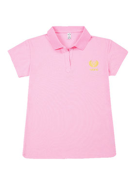 2026新款中年妈妈有领上衣带领短袖t恤女夏装绣花翻领棉polo衫