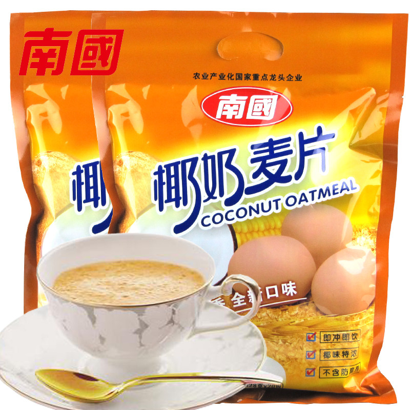 南国椰奶麦片海南特产冲饮