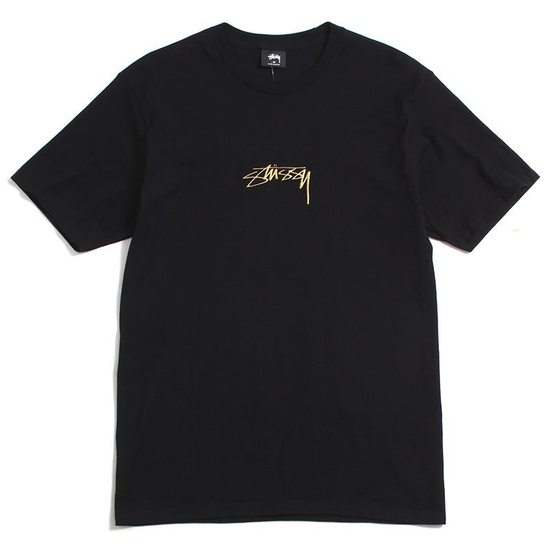 现货正品 Stussy Smooth Stock Tee 经典刺绣 短袖T恤