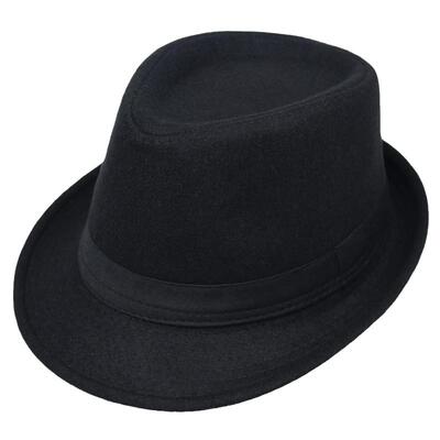 英伦秋冬呢子韩版潮爵士帽女礼帽