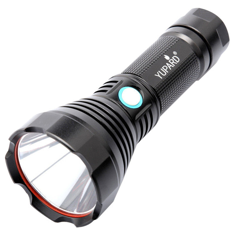 USB强光26650强光野营充电家用手电筒USB快充SST40LED灯泡远射灯