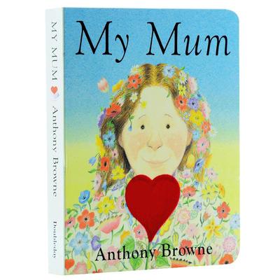 预售 英文原版绘本My Mum我妈妈纸板书家庭关系情商管理安东尼布朗Anthony Browne0-3岁启蒙育儿童入门亲子图画mydad mymum【中商?