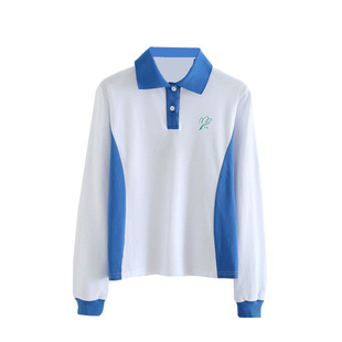 裕达深圳校服中学生初中生 女款高中春秋季运动服上衣长袖T恤