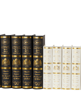 欧式烫金假书装饰品样板间道具