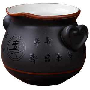 茗客公道杯陶瓷分茶器大号仿古加厚匀杯耐热功夫公杯茶具配件