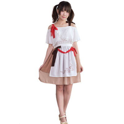 小清新连衣裙真实库存同人周边