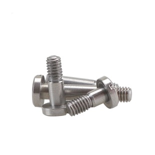 不锈钢塞打螺丝一字槽轴套螺丝 半牙光杆 塞打等高螺栓M1.6-M6