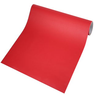 红色贴纸自粘大红中国红墙纸壁纸波音软片红纸墙贴广告贴膜即时贴