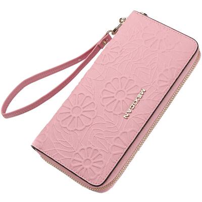 稻草人女士钱包女长款休闲大钱夹