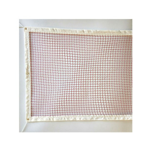 耐纶牌小孔标准尺寸尼龙羽毛球网包邮四面帆布包边配钢丝绳更耐用