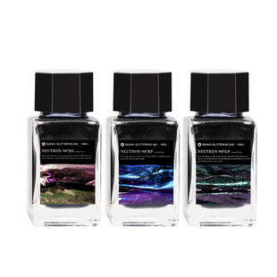 【90°变色】Neutron中子星转色彩色墨水渐变色星空彩墨透明钢笔