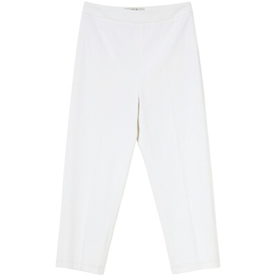 妙采旗舰店2020年纯白色七分裤