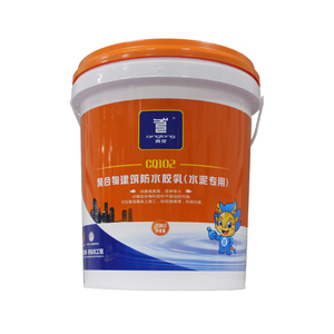 砂浆防水剂聚合物水泥基卫生间js防水涂料青龙CQ102防水胶乳外墙
