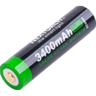 NEXTORCH纳丽德Type-c直充18650锂电池大容量3400毫安可充电电池