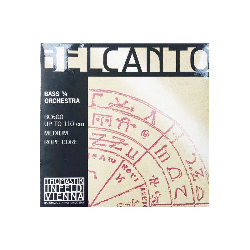 [实体店]奥地利THOMASTIK BELCANTO BC600SBC600低音提琴贝斯琴弦