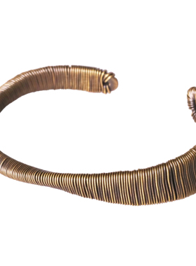 缠绕铜丝原创设计个性潮范手镯