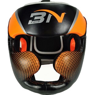 BN儿童成人拳击头盔跆拳道搏击护头套散打横梁护鼻梁护具全防护