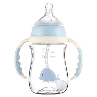 轻便防摔带手柄吸管宽口径