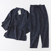 Trousers, cotton and linen, long sleeve