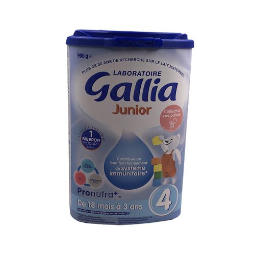 法国直邮拼邮Gallia佳丽雅4段标准奶粉四段奶粉900克 可应急