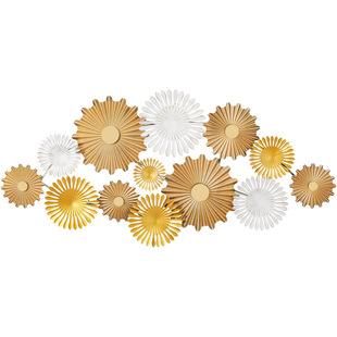 现代轻奢家居墙面金色装饰品客厅壁饰卧室床头沙发背景墙挂件壁挂