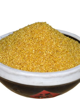 米脂黄小米新米农家米陕北小黄米杂粮粥2500g5斤包邮