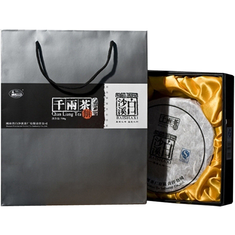 2011黑茶湖南白沙溪茶饼750g