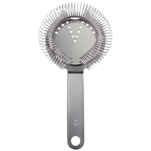 酒吧调酒 三角不锈钢滤冰器三角型过滤器漏网隔冰器过滤冰Straine