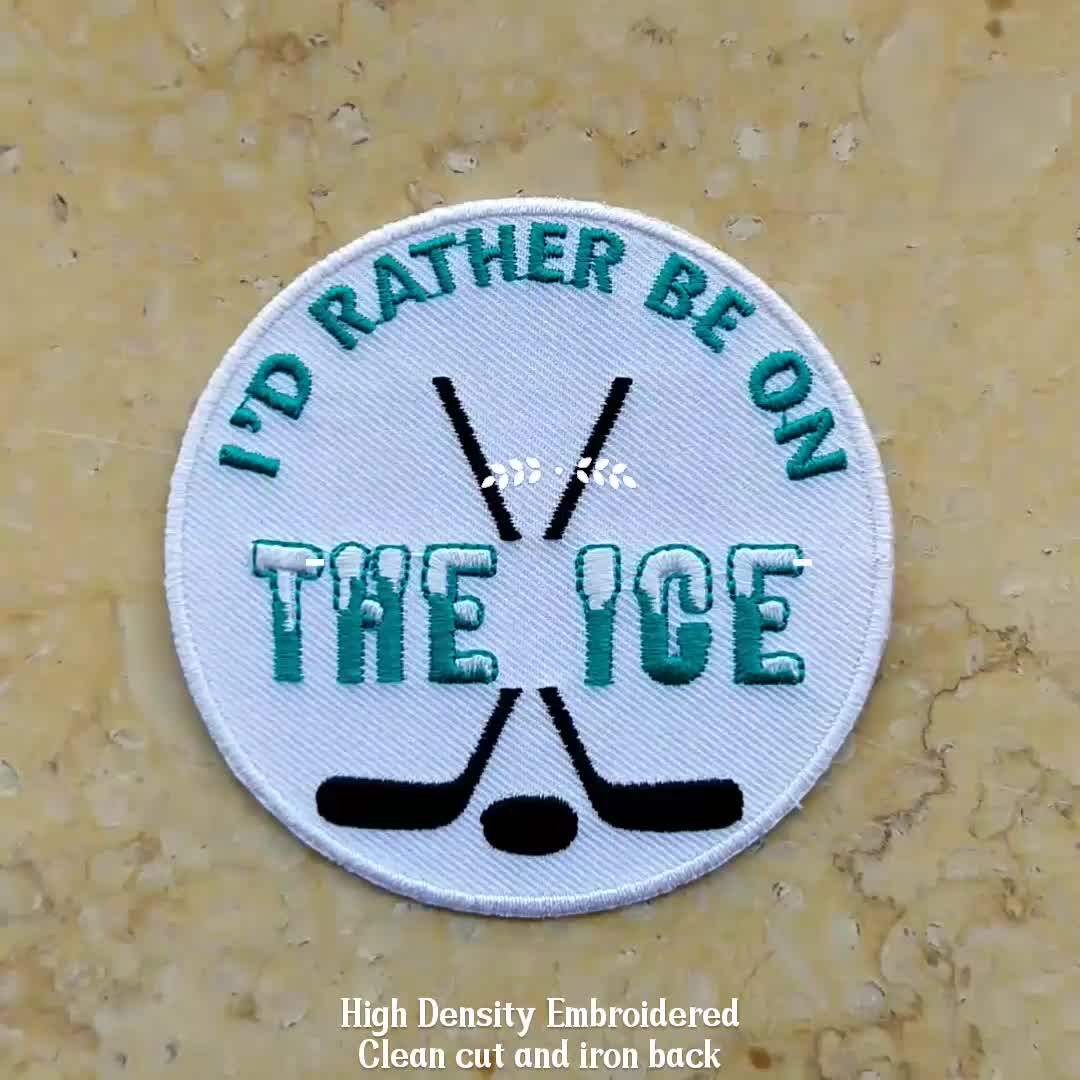 Custom Ice Hockey Embroidery Patch Buy Ice Hockey Patch Iron On