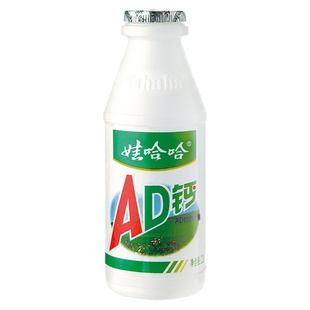娃哈哈AD钙奶220ml*24瓶大瓶哇哈哈儿童含奶风味酸奶饮品包邮整箱