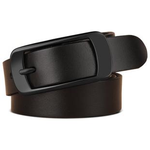 皮带女2025新款配牛仔裤真皮简约百搭正品高档腰带品牌黑复古牛皮