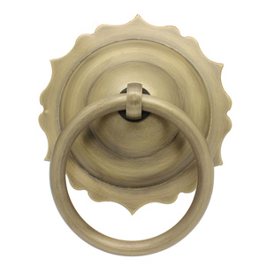 特价中式仿古纯铜圆环拉手大门门环复古门环把手对装全铜拉手配件