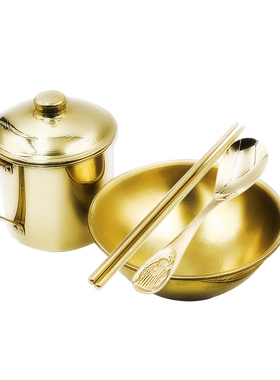 加厚纯白斑克星特效铜碗