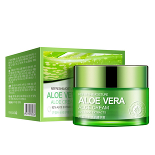 men women Aloe Vera Gel Face Cream 50ml Day Cream芦荟精华霜