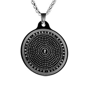 钨金吊坠 佛顶尊胜陀罗尼咒 楞严咒 尊胜咒挂件 男士饰品项链刻字