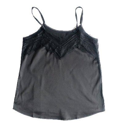 新款百搭风优雅睫毛吊带打底衫