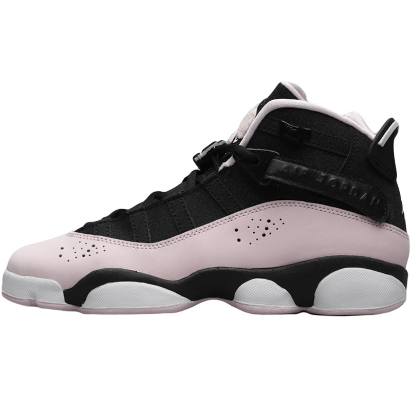 AIR JORDAN 6 RINGS GS  AJ6少女黑粉樱花粉六冠王 323399-006