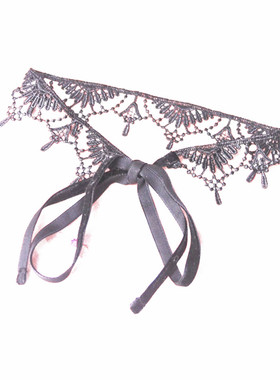 防过敏项链锁骨链个性女系带蕾丝