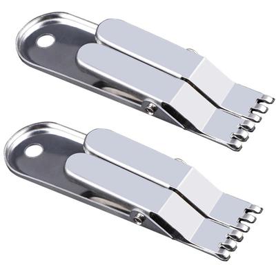 蚯蚓红虫夹挂钩快速器活不锈钢