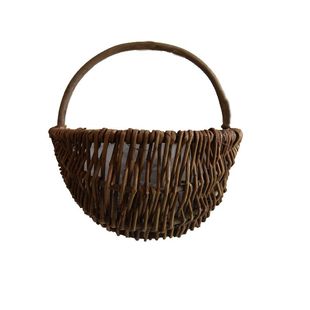 壁挂花盆花篮藤编花盆阳台花架墙壁挂编织悬挂竹编挂墙挂花篮