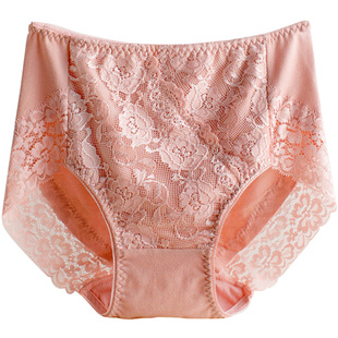 外贸内裤女原单日单出口日本高腰纯棉女士内裤纯棉裆提臀三角裤